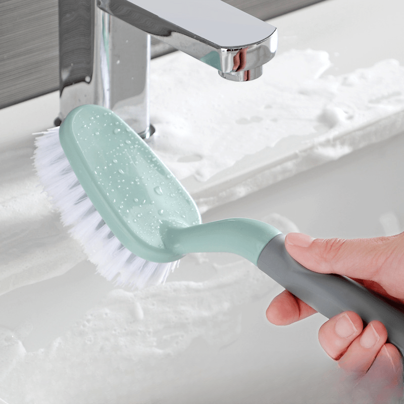 Ceramic Bathroom Long-handled Brush