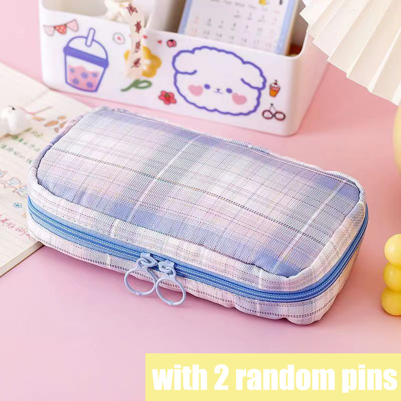Pencil Case For Kids Canvas Cute Pencil Case For Girls Large Japanese  Pencil Case Kawaii Cute Pencil Pouch For Kids And Girls