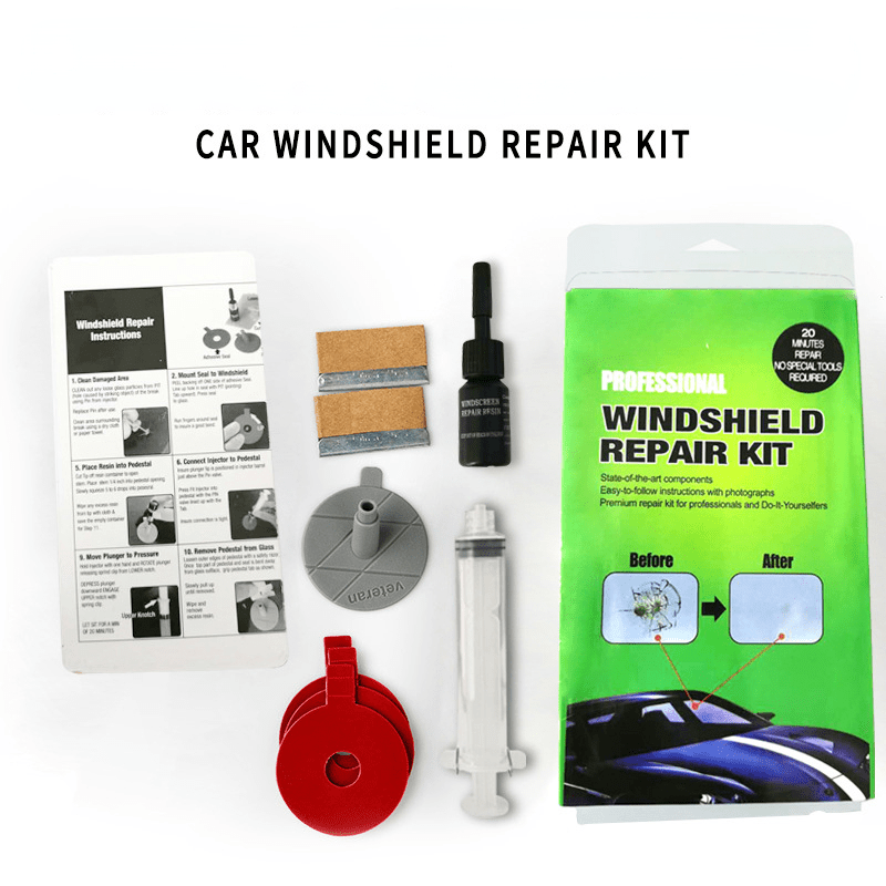 Car Windshield Repair Glue Adhesive Car Window Glass Crack Repair Kit, Car  Glass Scratch Crack Repair Tool