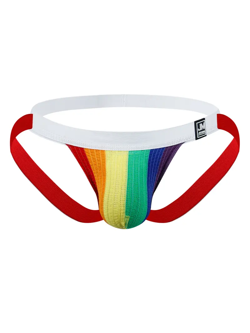 Jockmail Brand Rainbow Colours Collection Jockstraps Gay - Temu United  Kingdom