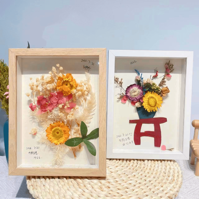 Three dimensional Hollow Specimen Photo Frame Dried Flower - Temu