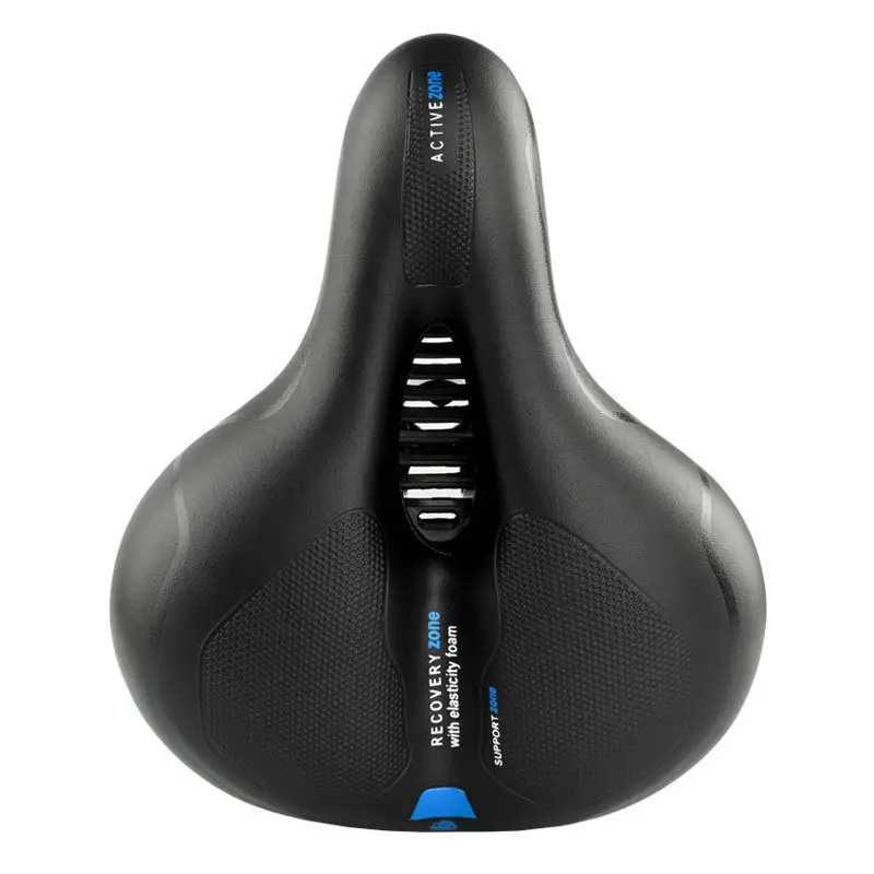 Big Saddle Bicycle Seat Cushion Mountain Road Bike Wide Seat Bicycle  Accessories Shock Absorber Hollow Breathable Cycling Parts