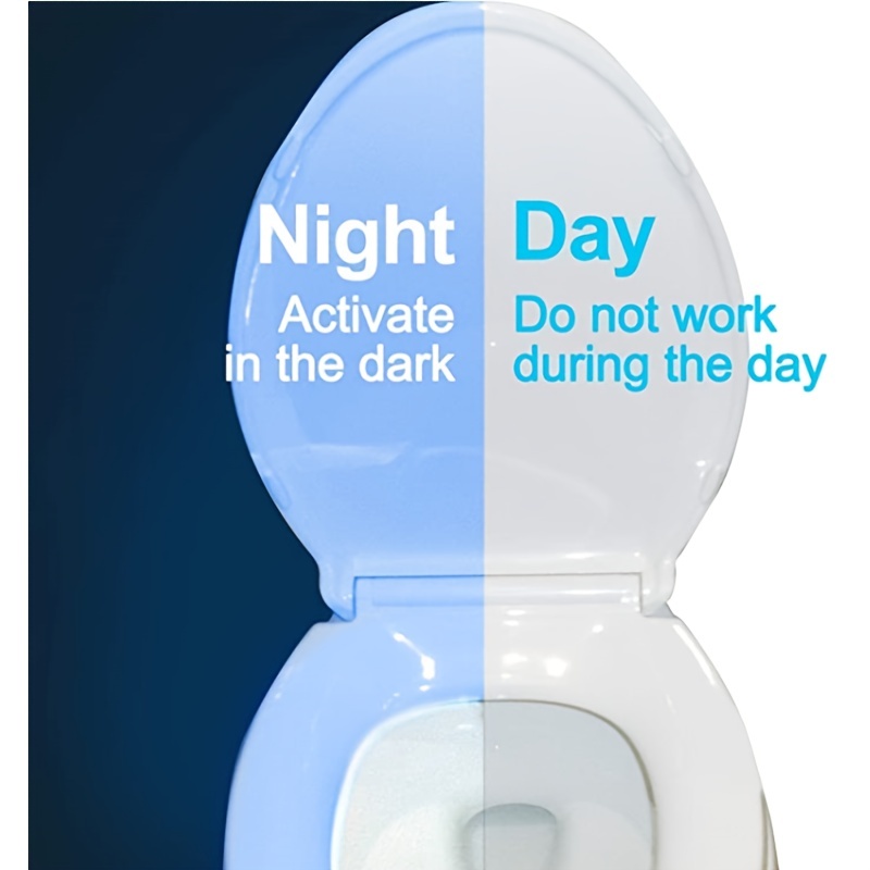 Sound Activated Nightlight Toilet Seat @