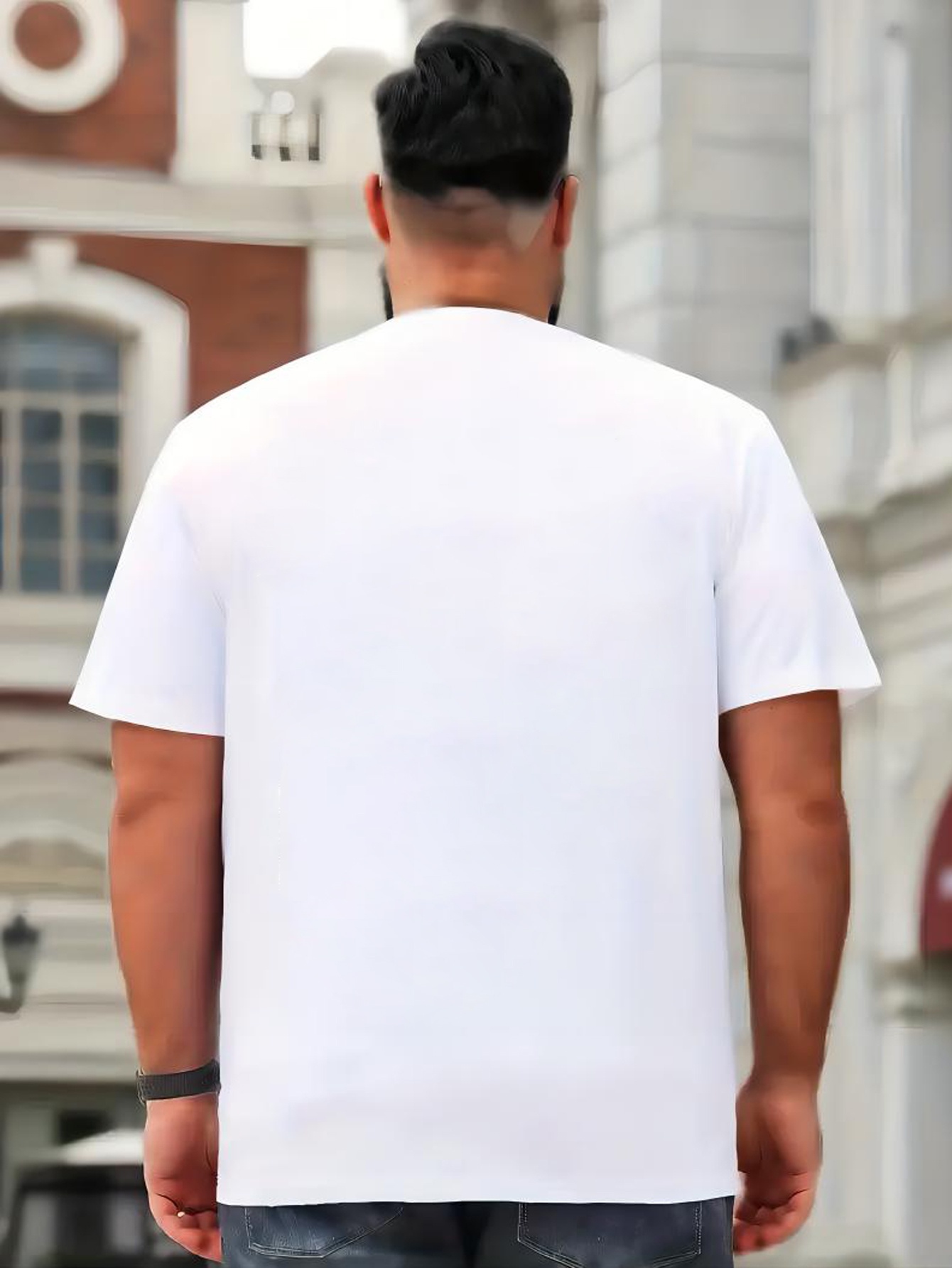 T-shirt sport manches courtes - homme - blanc