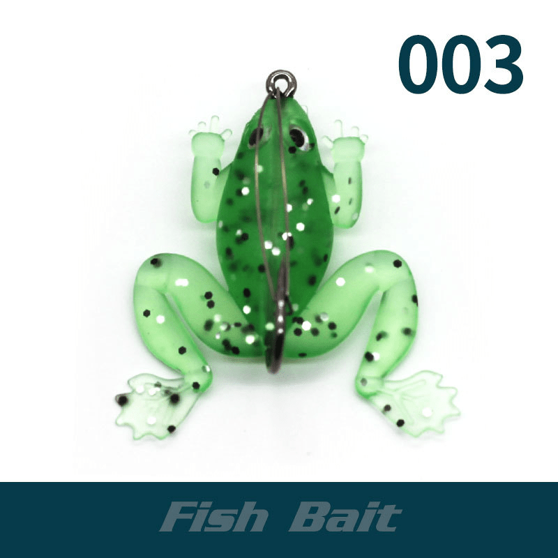 Soft Frog Baits Catch Fish Topwater Fishing Artificial - Temu