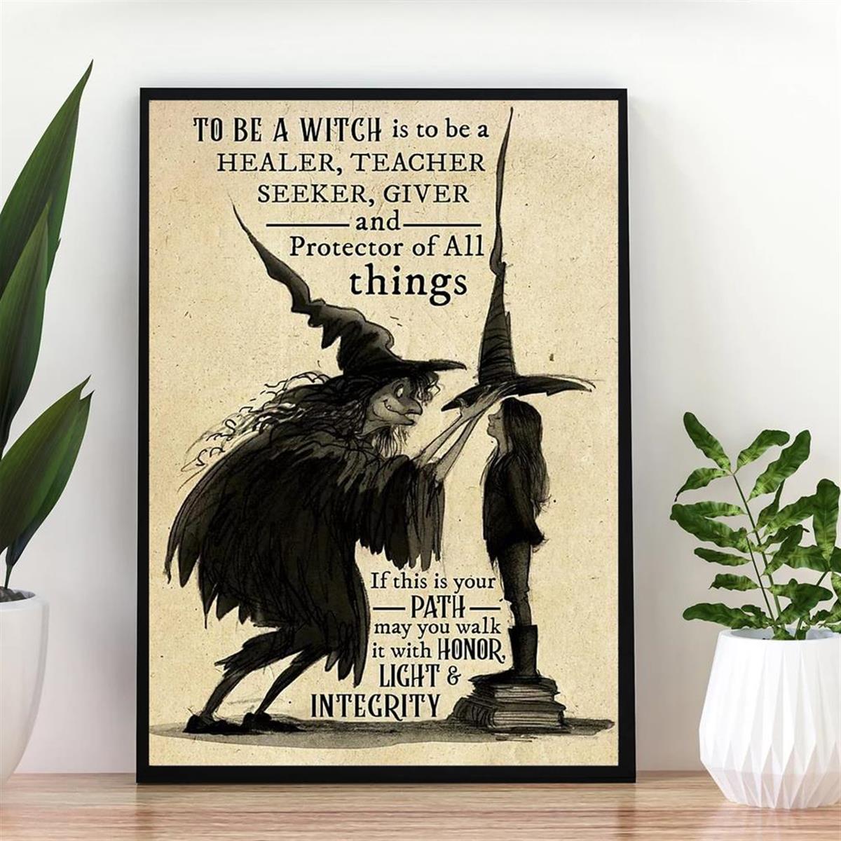 Canvas Poster Magical Herbs And Their Uses Witchy Poster - Temu