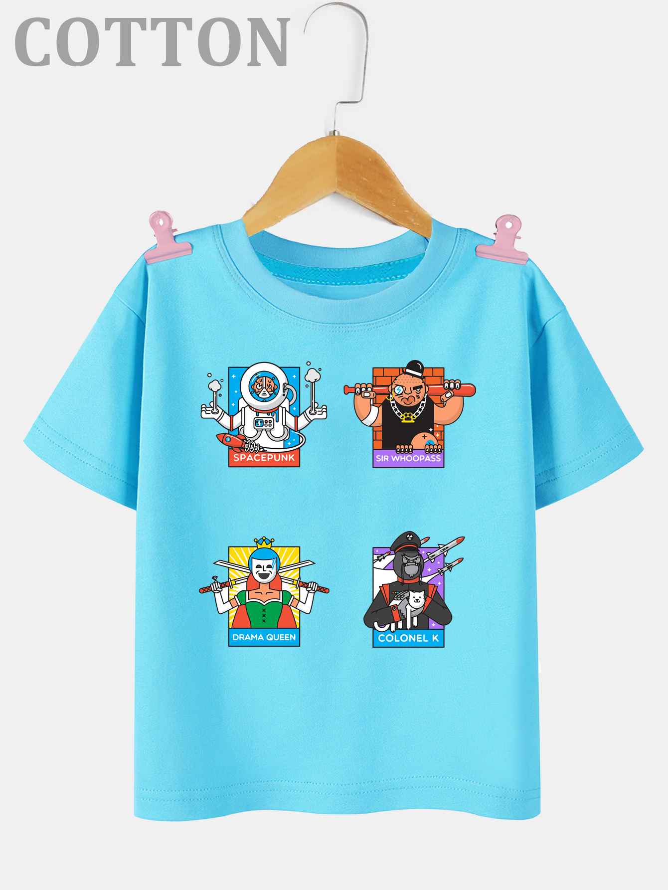 ROBLOX Children T-shirt Printing Fashion Short Sleeve Round Collar