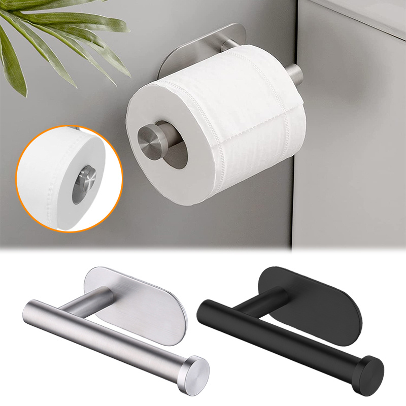Toilet Paper Holder Brushed Nickel Metal Bathroom Flexible Pivoting Large Tissue  Roll Handle On Wall Mounted, Stainless Steel Adjustable Toilet Tp Mega Roll  Holder Modern - Temu