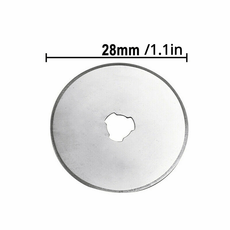 1pc 45mm/1.57inch Rotary Cutter Set Blades Fabric Circular