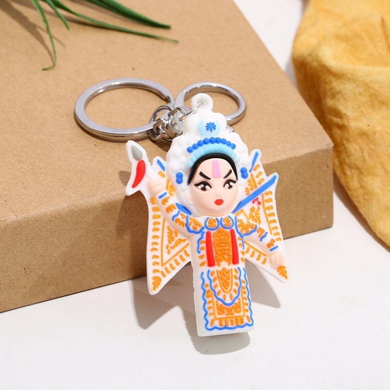 Chinese Style Opera Keychain Creative National Style Beijing Opera