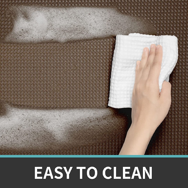 DEXI Carpet Resistant Bath Rugs Quick Dry Bathroom Mat For
