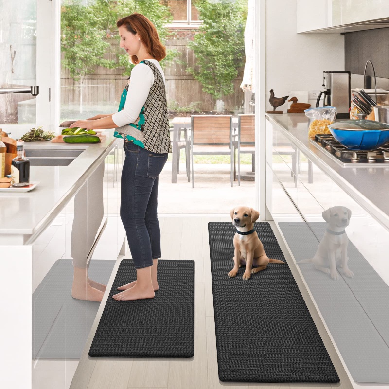 Special floor mat for kitchen Oil proof carpet Waterproof carpet Skid  resistant carpet Wipe and wash free Simple carpet door mat