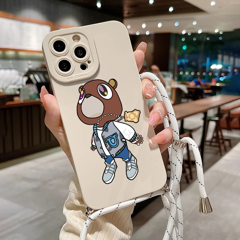 BEAR BRICK KAWS ROBOT BROWN iPhone 11 Pro Case Cover