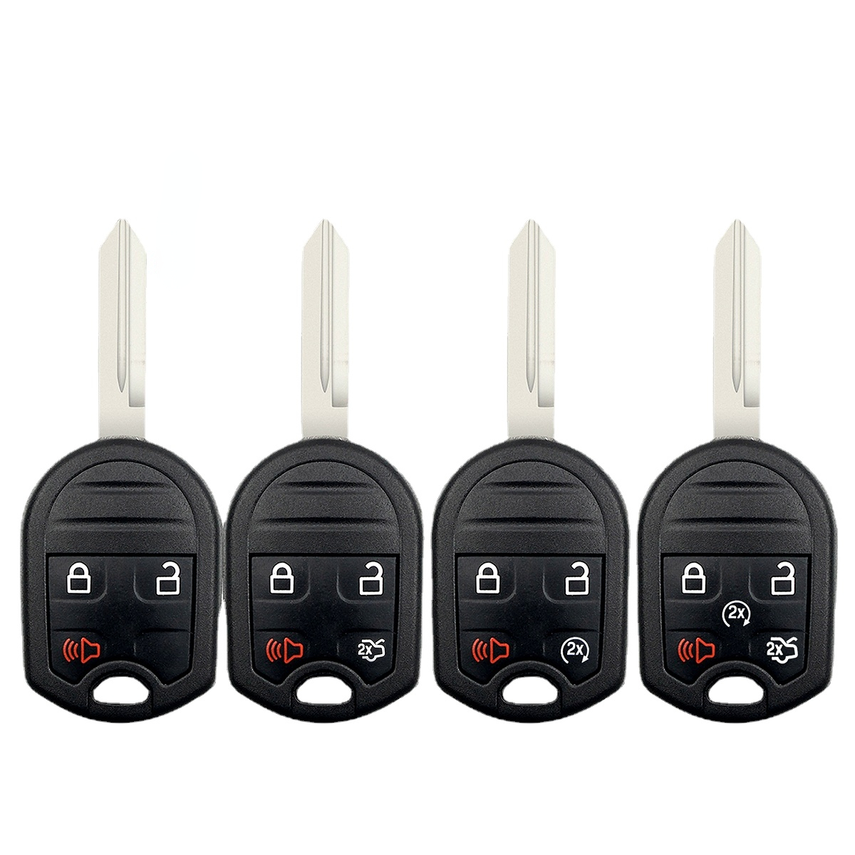 5 Stück Remote Key Shell für Isuzu Ersatz Auto Schlüssel rohlinge leere  leere Schlüssel etui