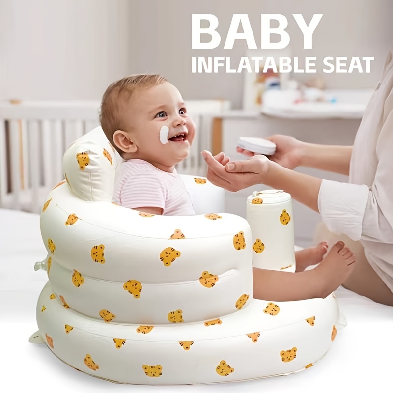 1pc Chaise De Bain Pour Bébé, Chaise Portable Anti-chute Avec