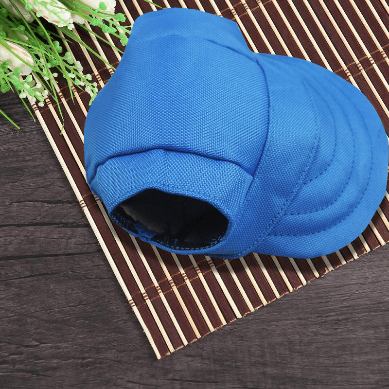 Dog Hat Pet Baseball Cap Puppy Cat Beach Outdoor Sport Visor Caps with Ear  Holes