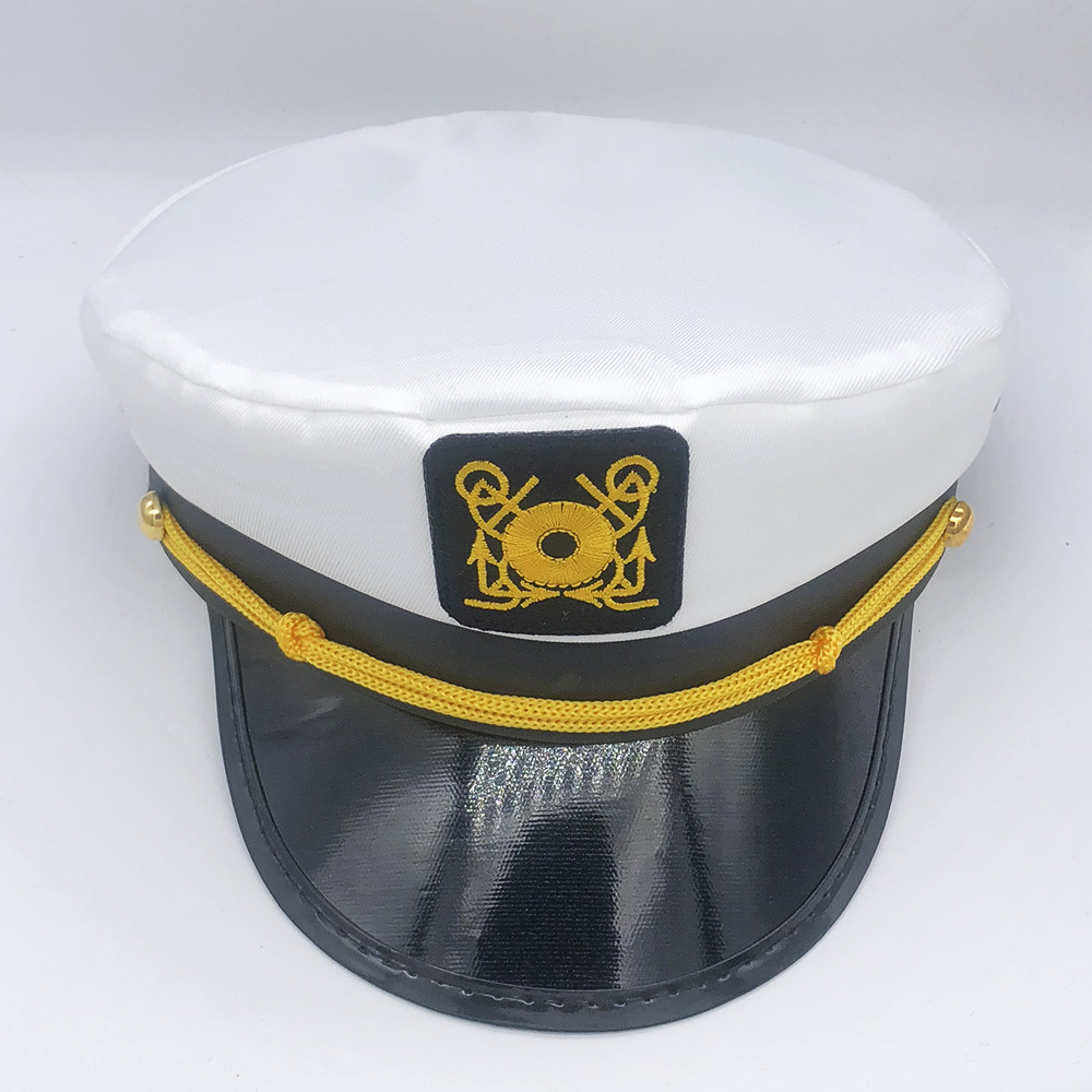 Captain Hat Nautical Hat Adjustable Captains Hat Yacht - Temu Canada