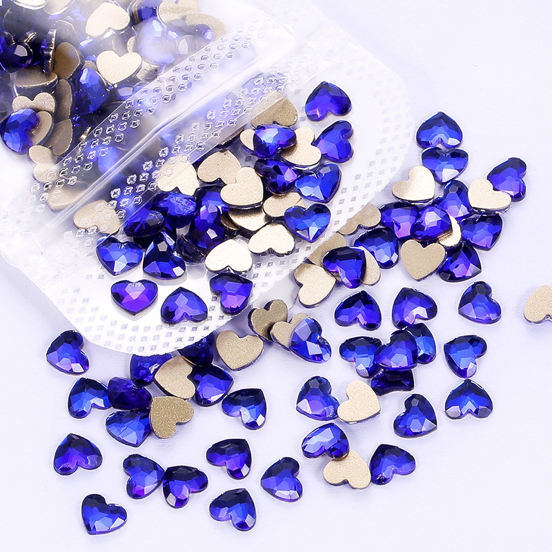 Aurora Flatback Heart Nail Art Rhinestones,resin Pearlescent Heart Shape  Nail Gem Stones For Nail Art Decoration - Temu Philippines