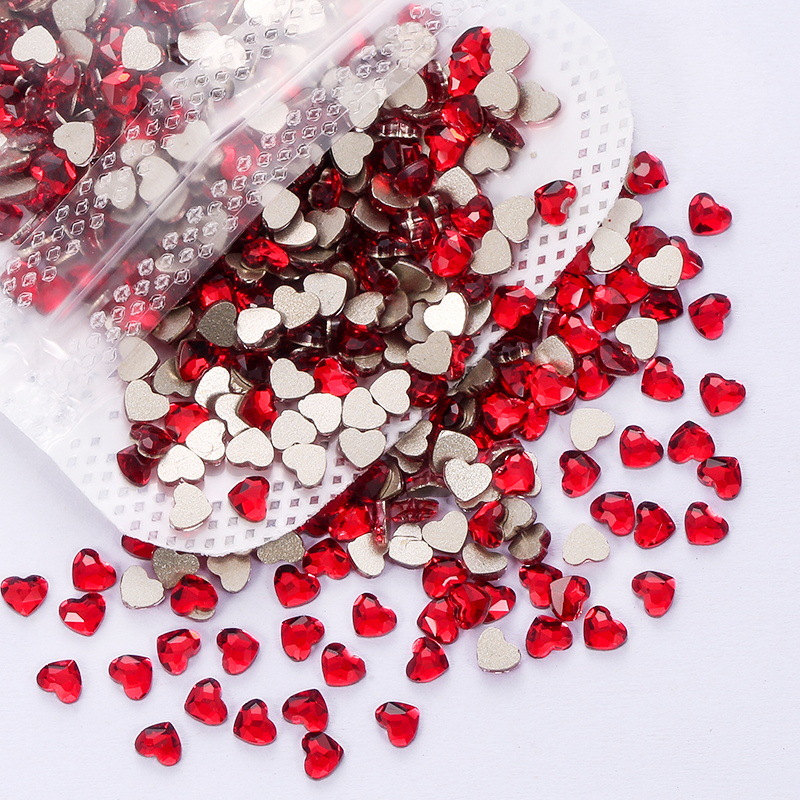 Aurora Flatback Heart Nail Art Rhinestones,resin Pearlescent Heart Shape  Nail Gem Stones For Nail Art Decoration - Temu Philippines