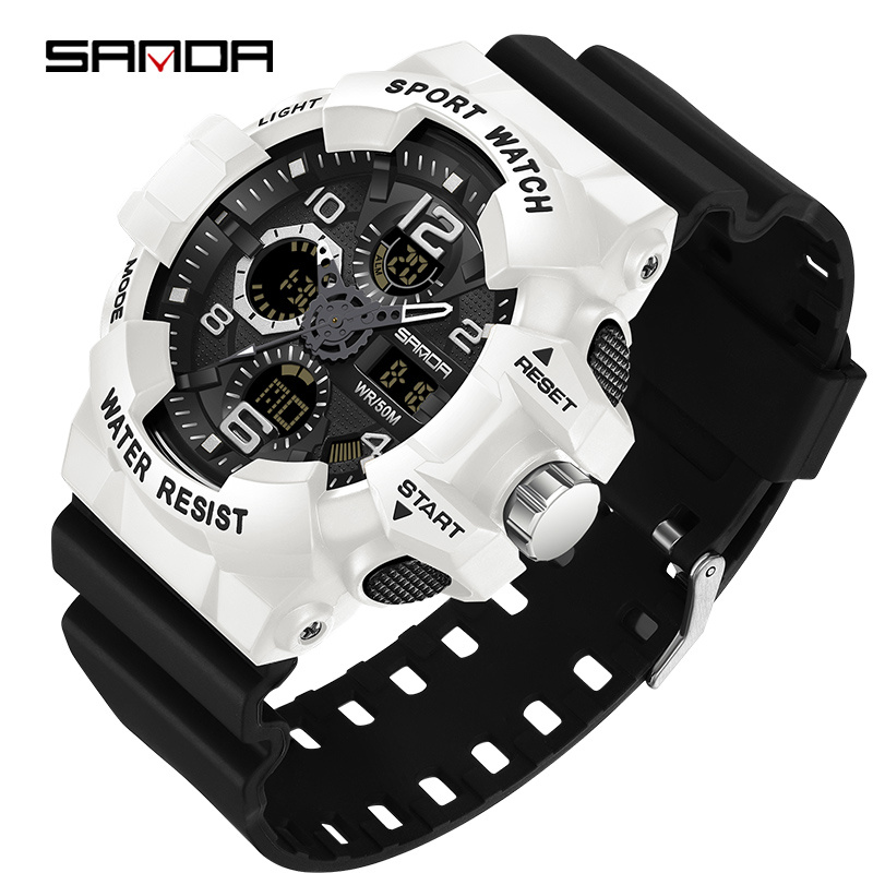 Sanda Brand Military Watch Men Digital Shock Sports Watches For