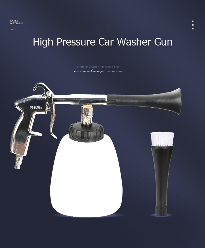 Pistola de limpieza en seco para lavadora de coches tipo US, removedor de  polvo, pistola de agua para automóviles, herramienta de limpieza profunda To