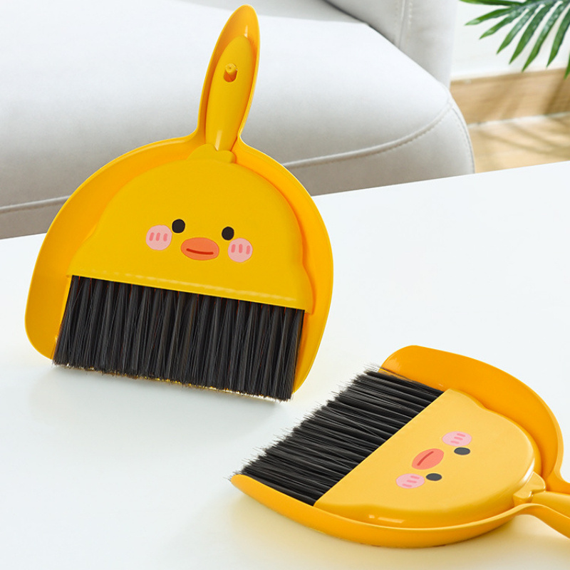 Small Broom And Dustpan Set Cleaning Brush Comb For Desktop Sweeping Car  Accessories Home Supplies For