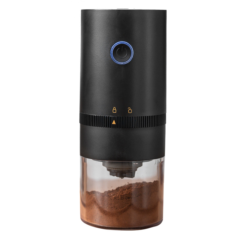 Portable Electric Burr Coffee Grinder Usb Rechargeable Small - Temu