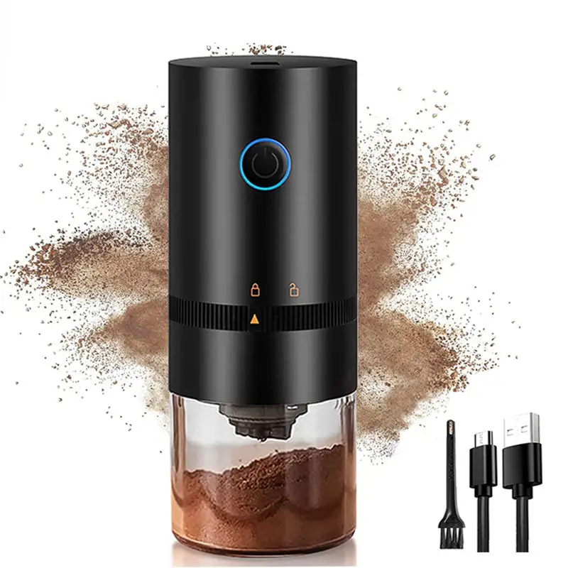 Coffee Grinder Type-c Usb Charging Professional Ceramic Grinding Core Coffee  Bean Grinder New Upgraded Portable Electric Coffee Grinder Coffee  Accessories Black White - Temu