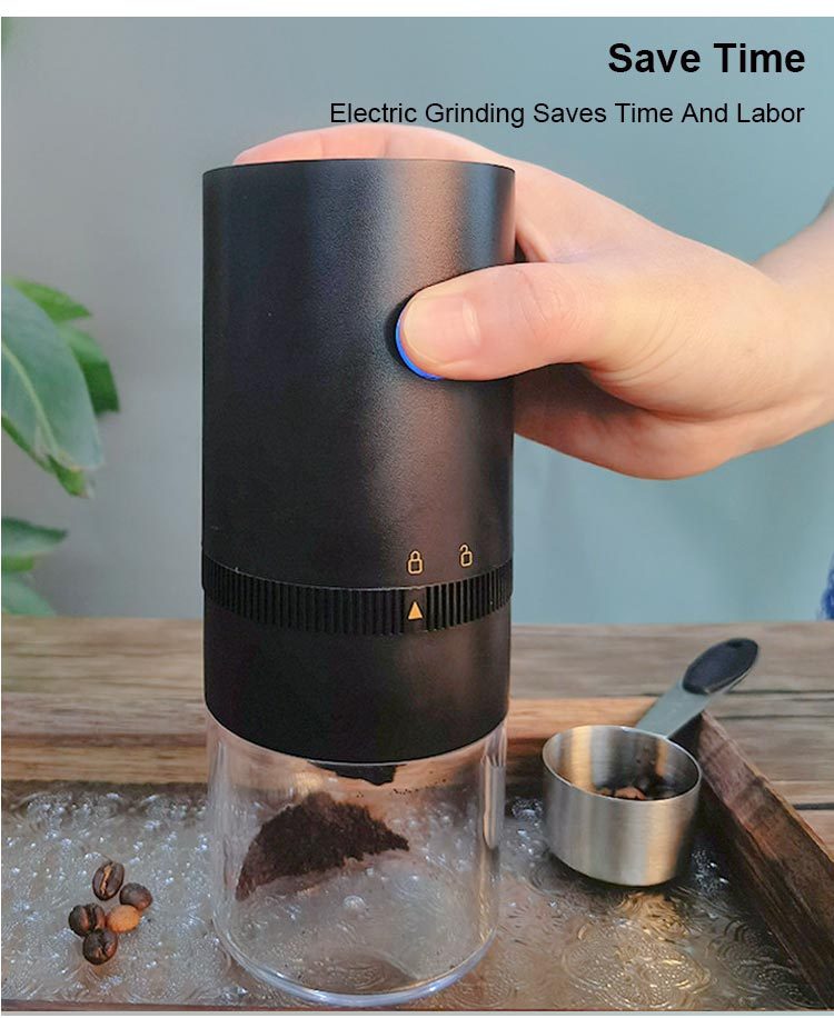 Coffee Grinder Type-c Usb Charging Professional Ceramic Grinding Core Coffee  Bean Grinder New Upgraded Portable Electric Coffee Grinder Coffee  Accessories Black White - Temu