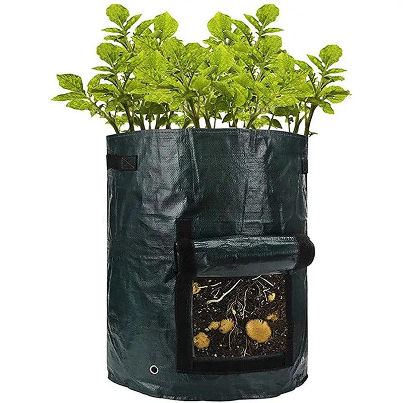 10/7 Gallon Grow Bags Portable Potato Growing Bag Planter Bags