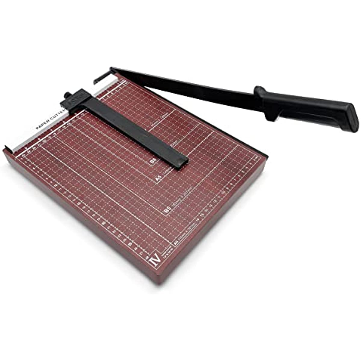  Cortador de papel estilo guillotina 15 longitud de corte x 12  pulgadas Metal Base Trimmer : Productos de Oficina