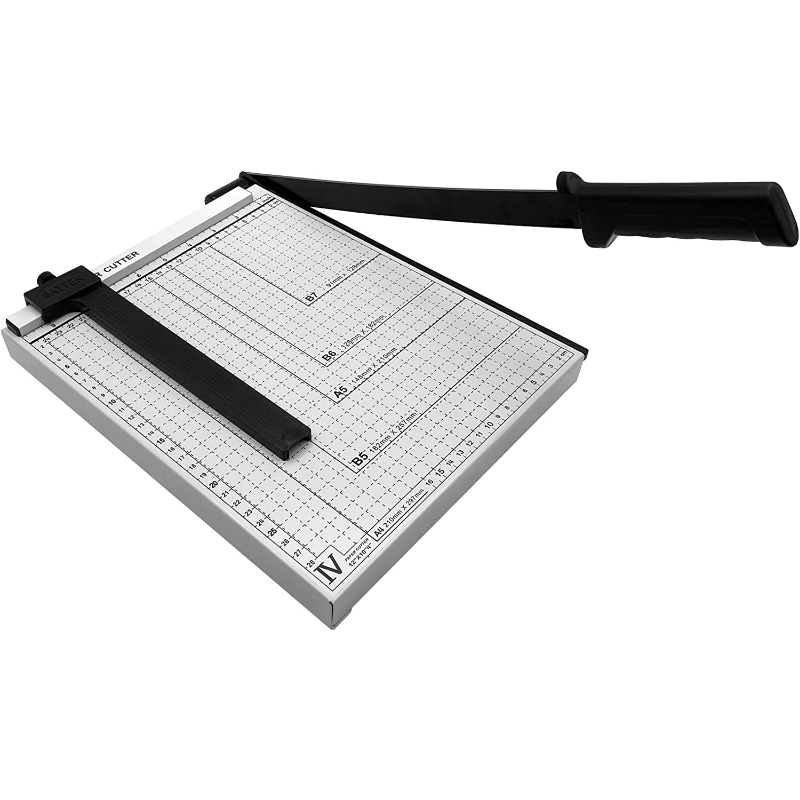 Paper Cutter Paper Trimmer With Safety Guard Cut Length - Temu Czech  Republic