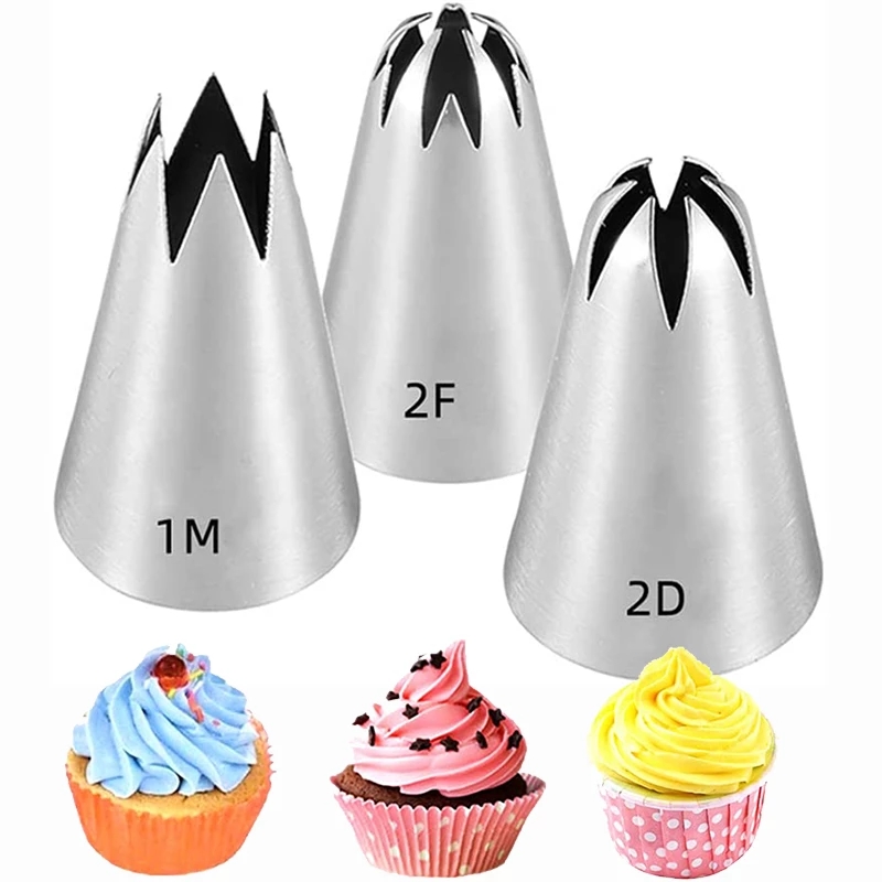 Wilton Arle プレート2枚セット Wilton/Ateco Large Drop Flower Tip#2F – Bake Supply Plus