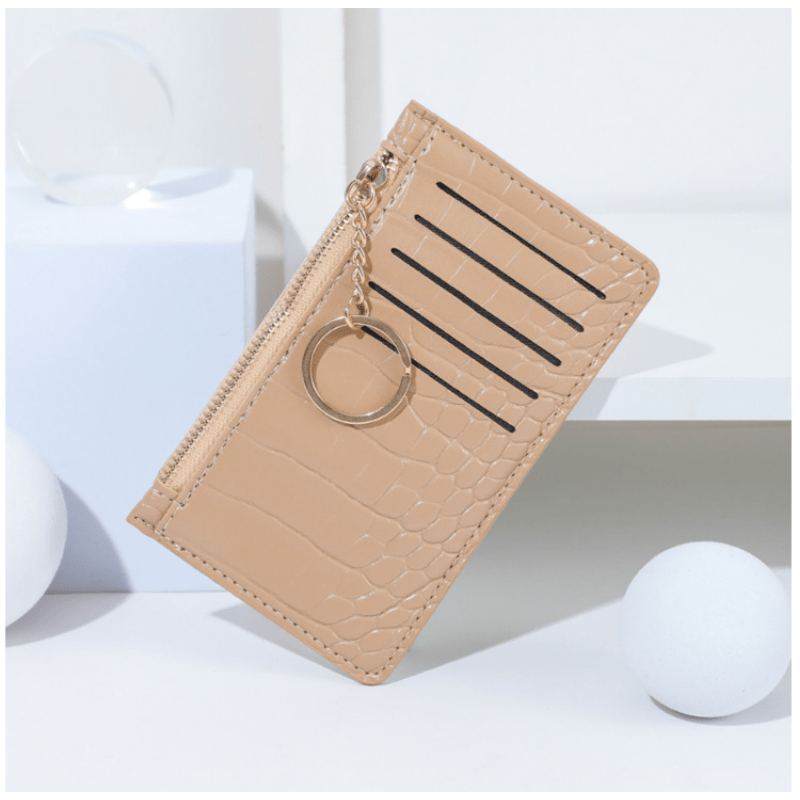 Crocodile Leather Mango Cardholder