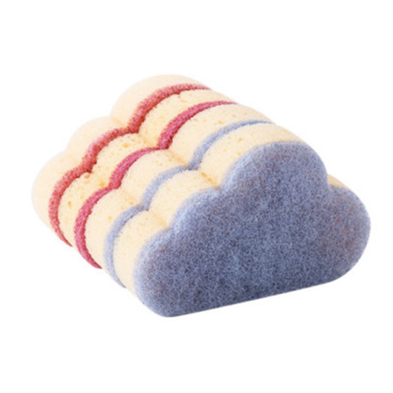 4pcs / set Cuisine Double Face Nettoyage Éponge De Cuisine Nettoyage Soft  Sponge Éponges pour lave-vaisselle Accessoires de cuisine