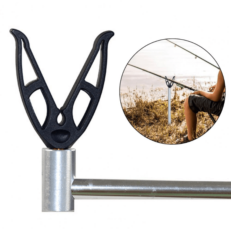 V Shaped Fishing Rod Holder, Angle Adjustment Plastic Made Front Fork  Engineering Plastic,Fishing Rod Support Clip,Fishing Clamp Holder Fishing  Rod Pole Support : : Sports & Outdoors