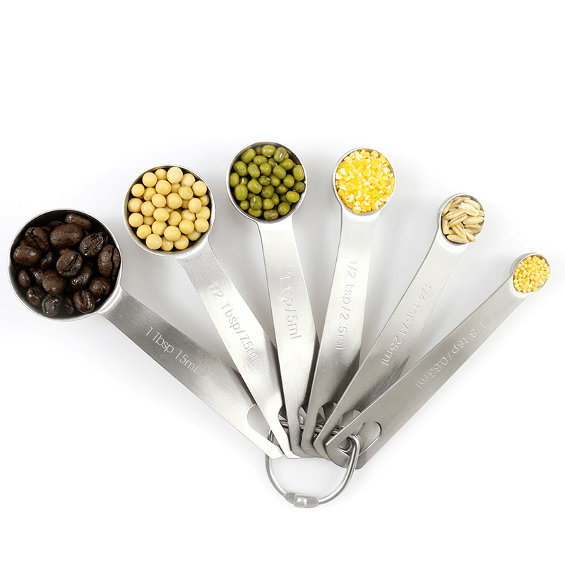 Measuring Cups and Spoons Set, 304 Stainless Steel Measuring Cups, 8 Pcs  Magneti