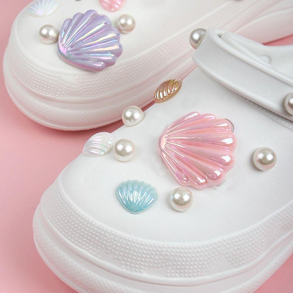 Shoes Buckle Decorations For Croc Shoes Shoes Charms Shoes Chain Decor  Shell