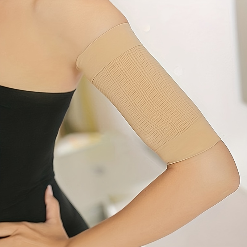 2 Pairs Arm Slimming Shaper Arm Compression Wrap Sleeve for Women