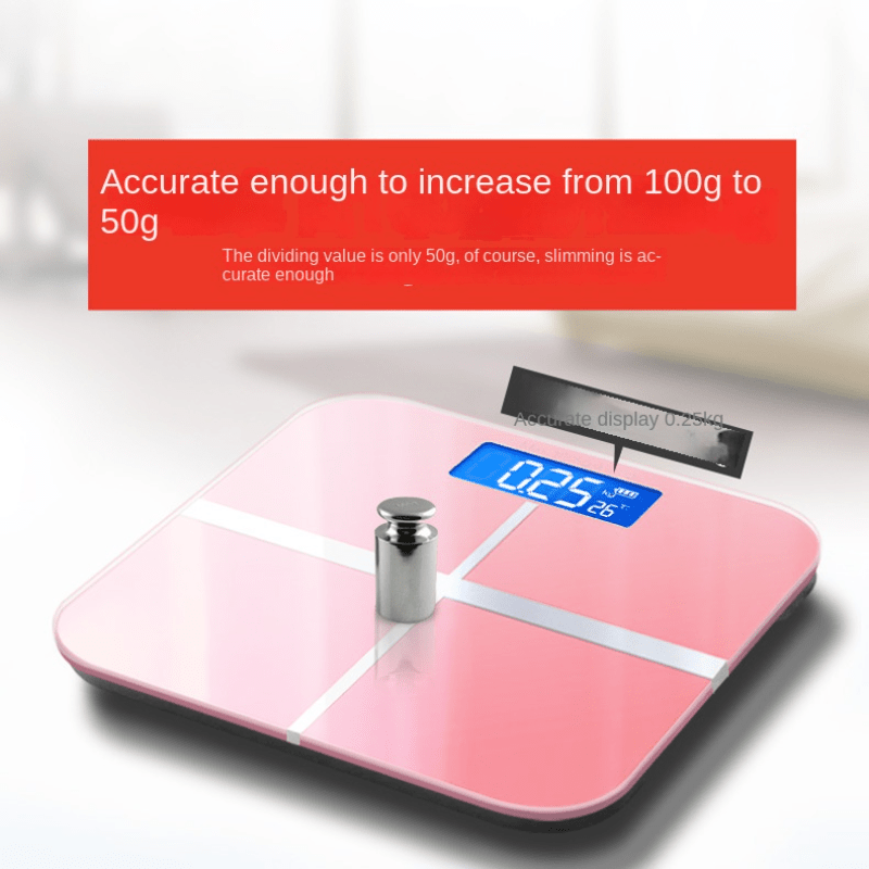 High-Precision Electronic Household Scales - Accurately Weigh Your Body  with Intelligent Technology!