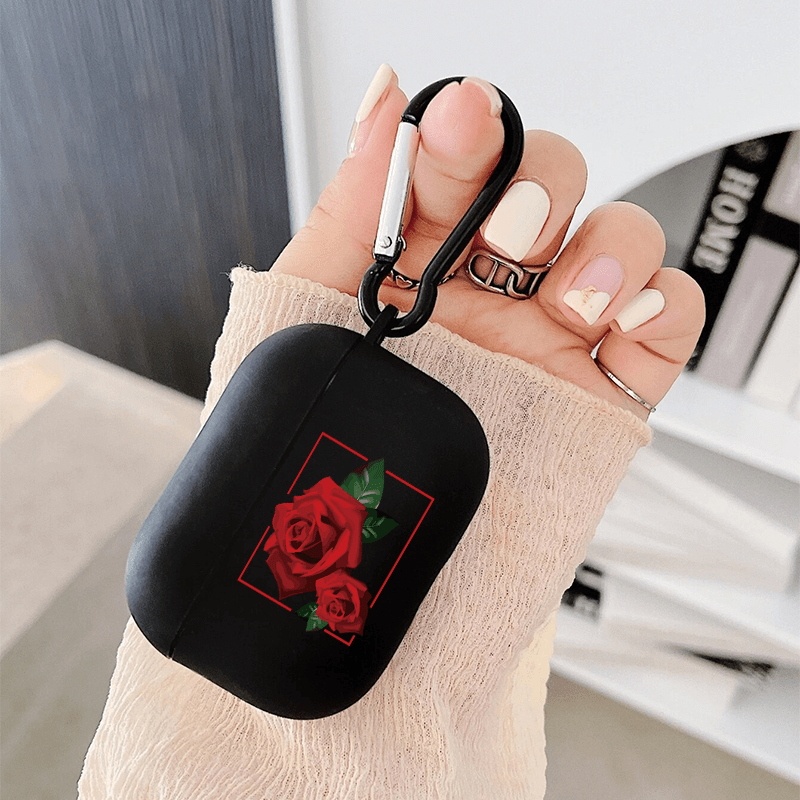 

Gorgeous Red Rose Graphic Airpods Case - Perfect Gift For Birthdays, Girlfriends, Boyfriends, Friends & Yourself!