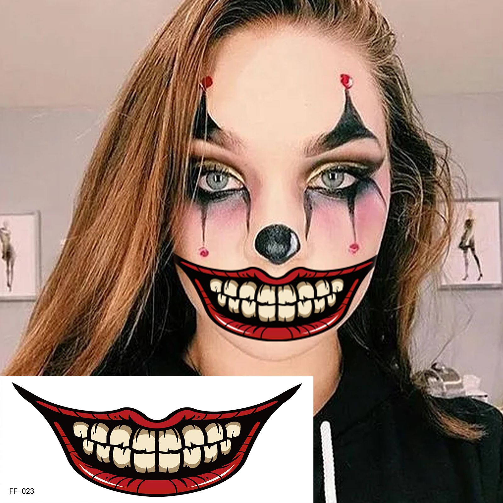 Masque bouche -  France  Masque, Halloween face, Halloween face makeup