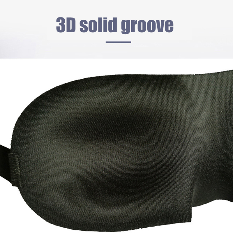Adjustable 3D Contoured Sleep Mask for Men and Women