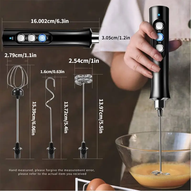 1 set electric milk frother electric coffee blender frother handheld eggbeater foam maker creative electric whisk electric coffee mixer milk whisk kitchen tools kitchen stuff details 9