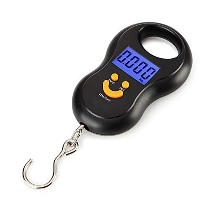 Hand Scale Hanging Weight Scale Industrial Fishing Scale Digital Electronic  Hanging Hook Scale for Farm Hunting Fishing Outdoor Luggage (10kg) Small