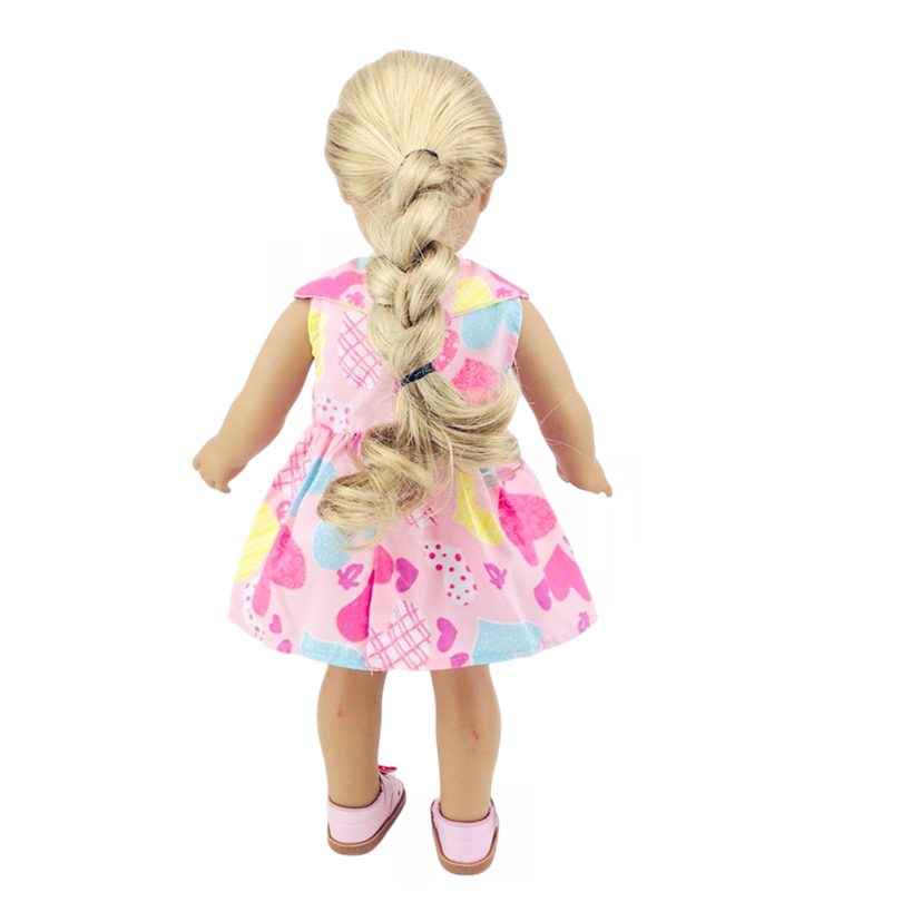 18 inch Doll Clothes Handmade for American Girl - Dress, Headband