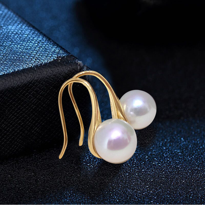 Faux Pearl Decor Ganci Orecchini Elegante Stile Semplice - Temu Switzerland