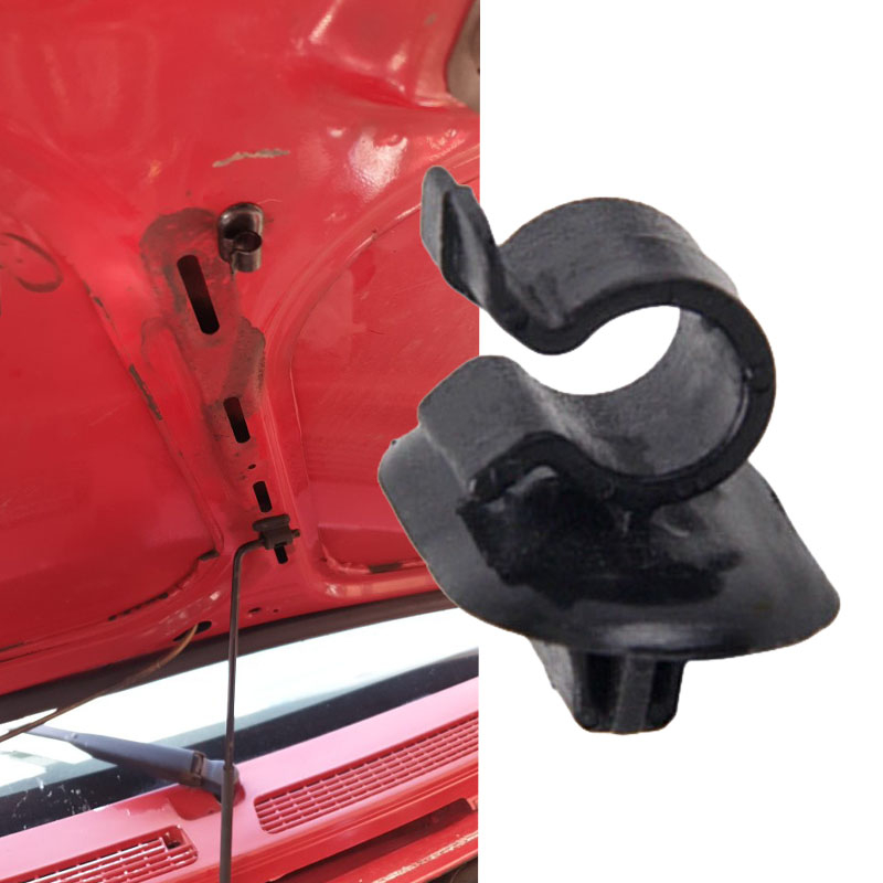 2x Clips for Peugeot Citroen Bonnet Secure Stay Tie Rod