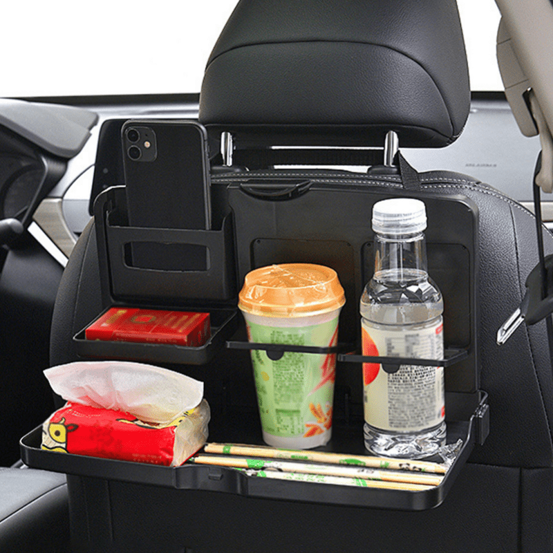 Car Back Seat Tray Table Foldable Car Backseat Table And Organizer Car Work Dining Table Food Tray Portable Auto Food And Drink