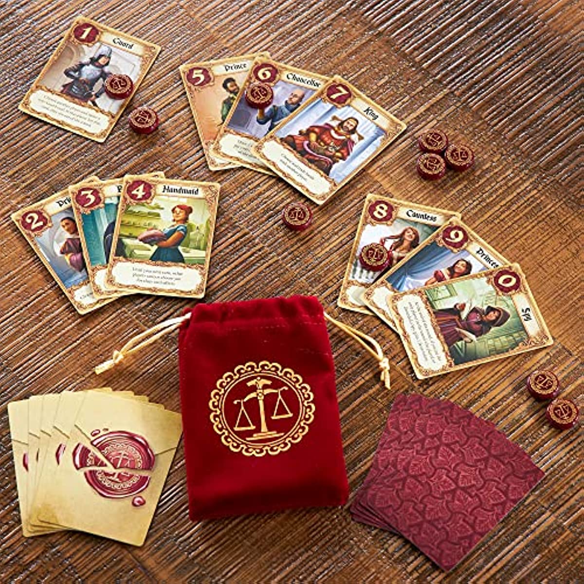 Love Letter Asmodée : King Jouet, Jeux de cartes Asmodée - Jeux de société